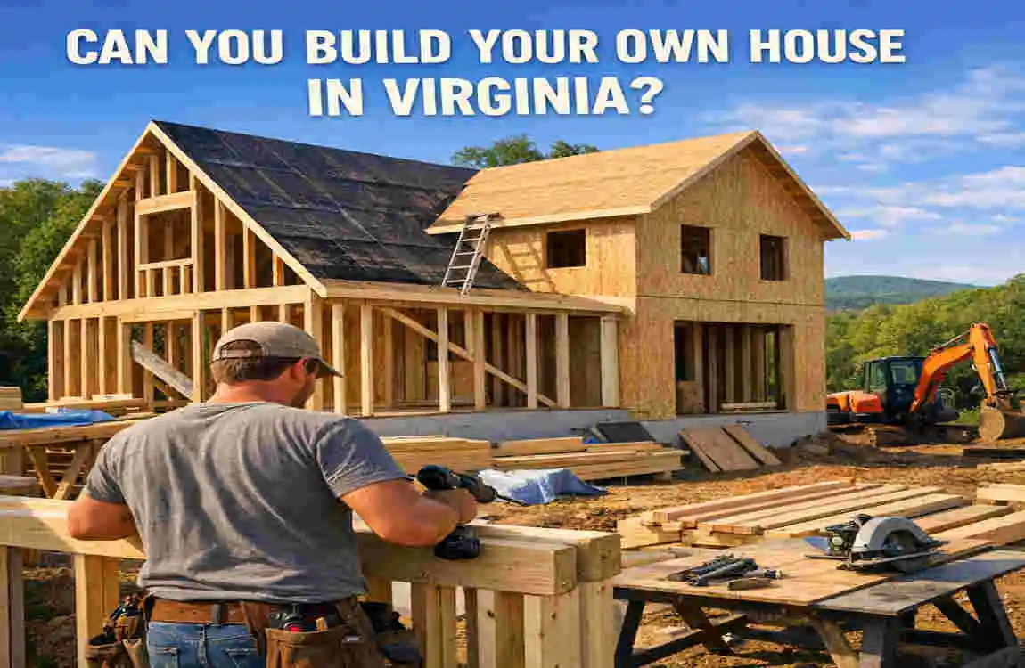 Can You Build Your Own House in Virginia? Permits, Costs & Rules Explained