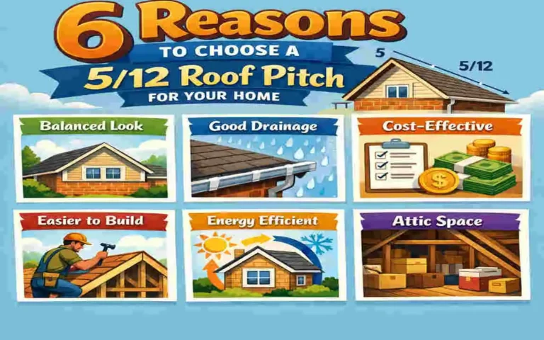 is a 5 12 roof pitch common