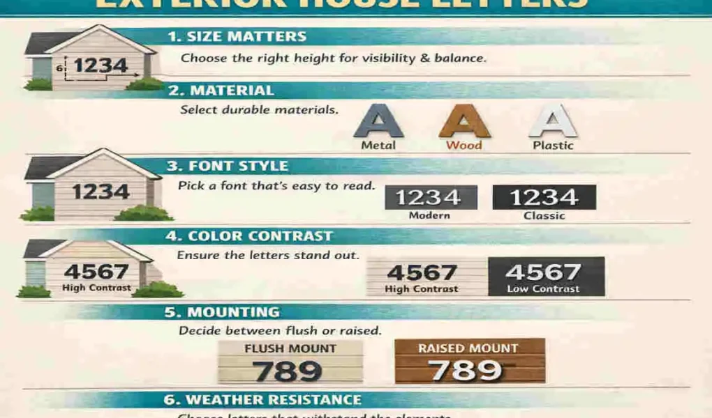 Exterior House Letter