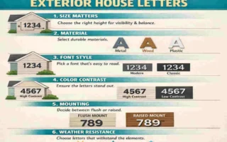 Exterior House Letter