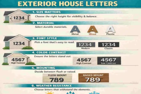 Exterior House Letter
