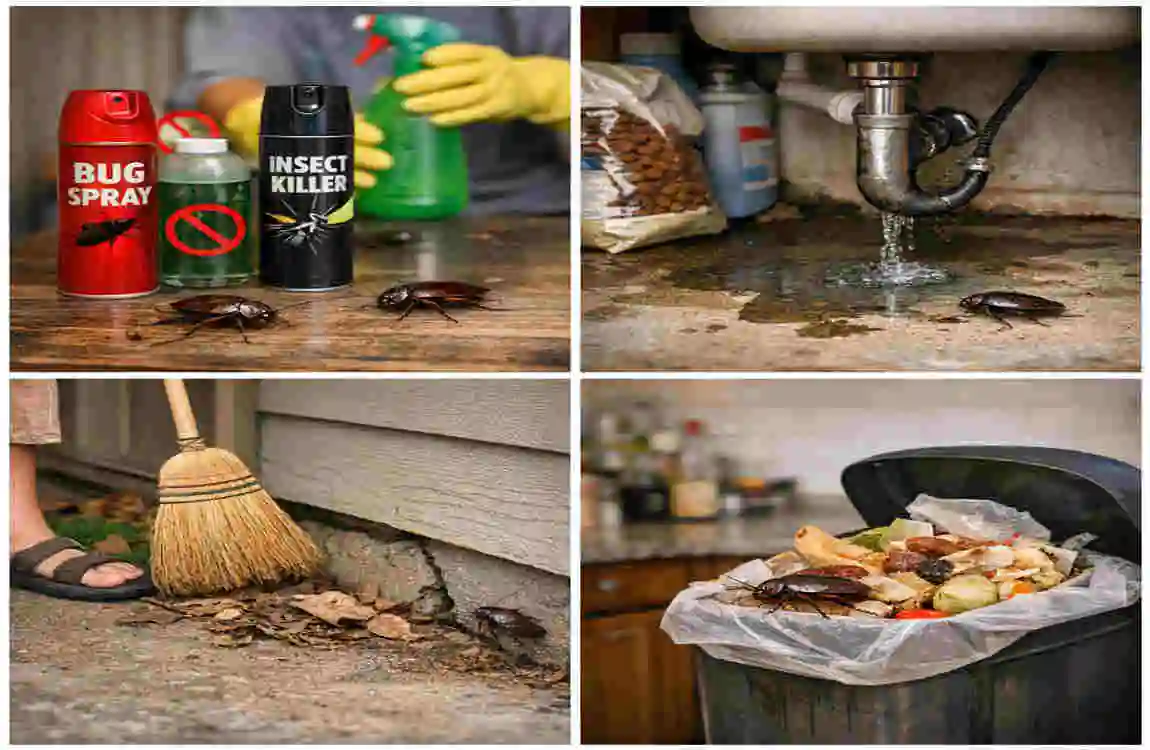 How to Keep Water Bugs Out of Your House