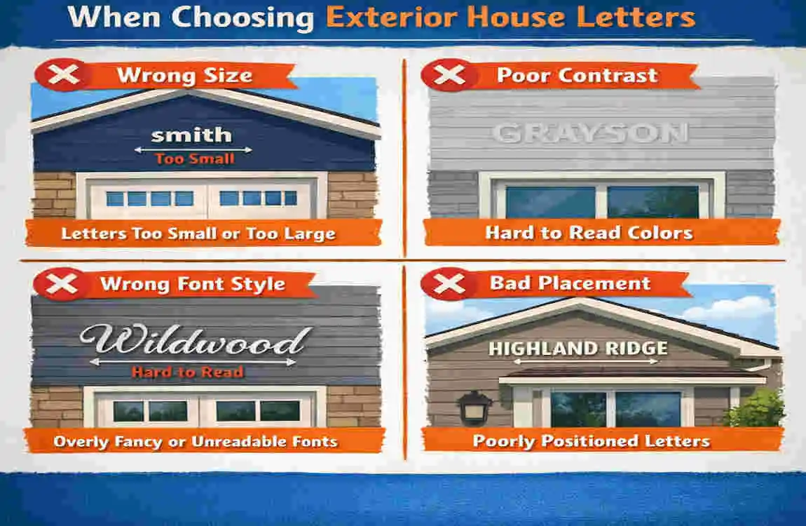 Exterior House Letter