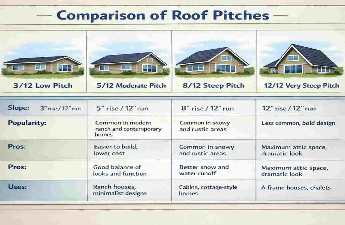 Is a 5/12 Roof Pitch Common