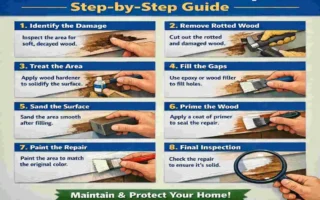 How to Replace Rotted Wood on Exterior of House