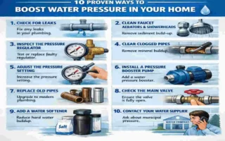 how to increase water pressure in house