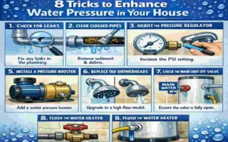 how to increase water pressure in house