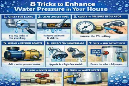 how to increase water pressure in house