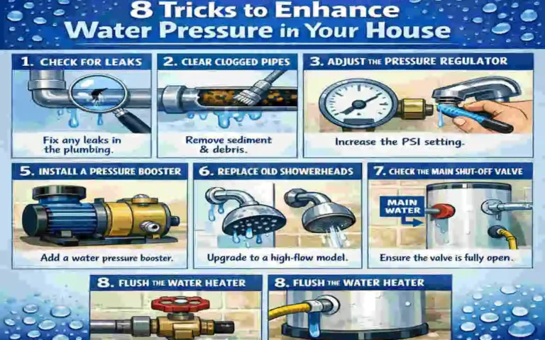 how to increase water pressure in house