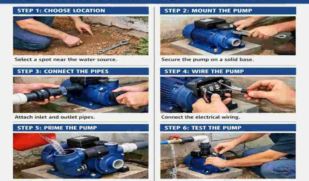 How to Install a Water Pump for Your House