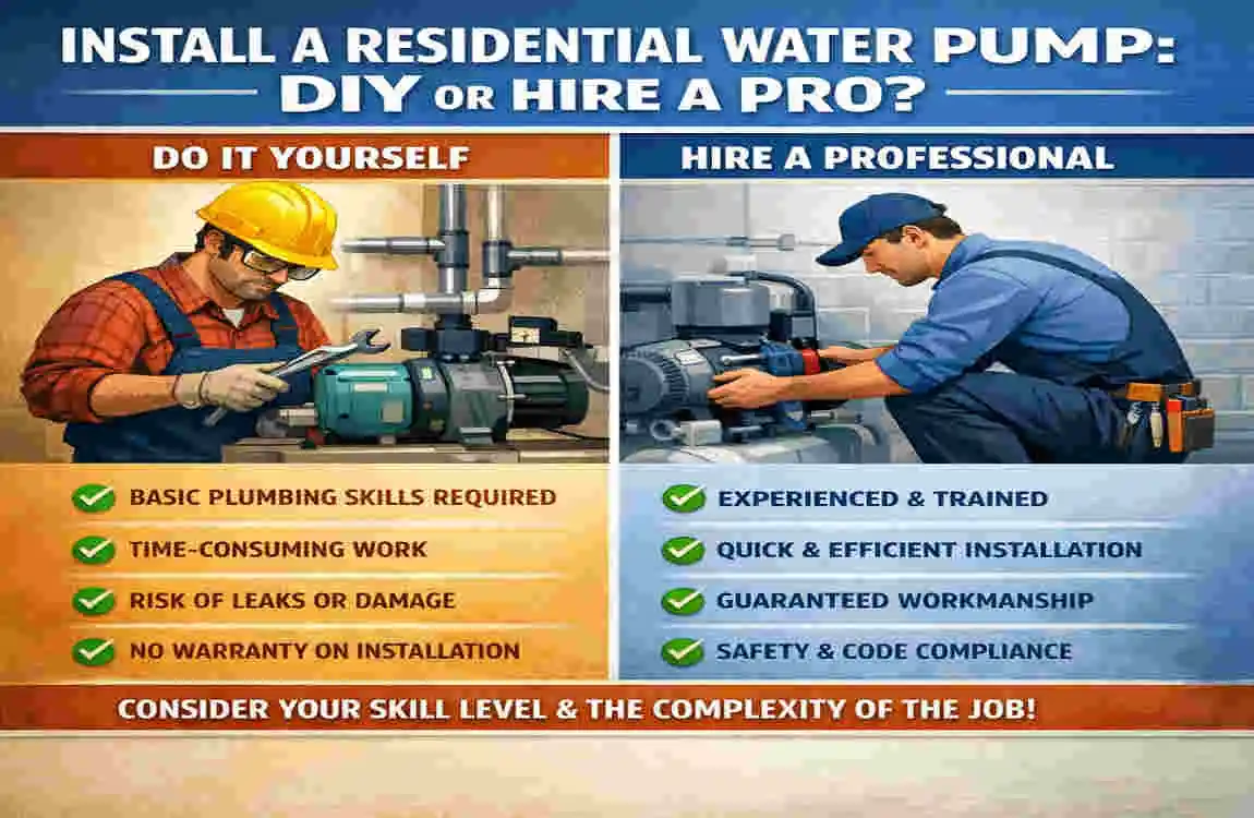How to Install a Water Pump for Your House
