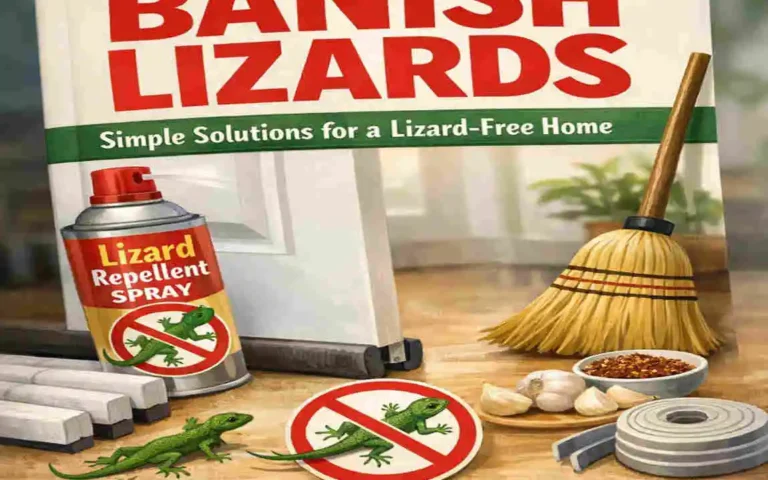 how to stop lizards from entering your house