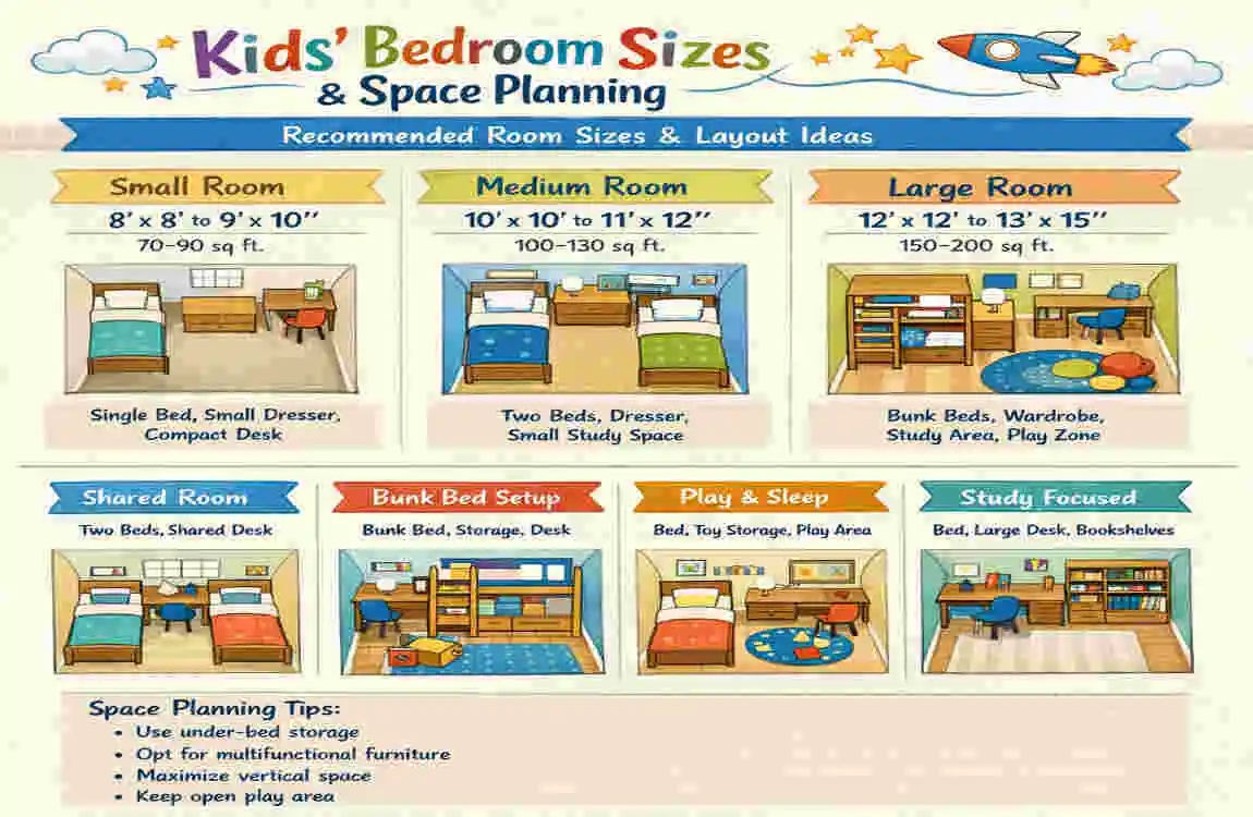 Ideal Bedroom Sizes for Modern Houses