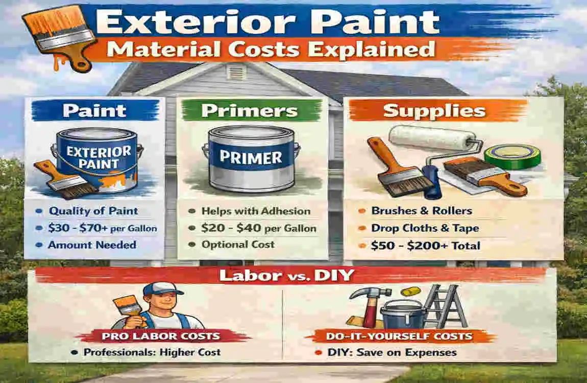 House Exterior Paint Costs