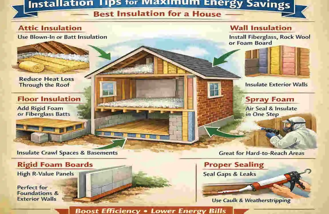 what's the best insulation for a house