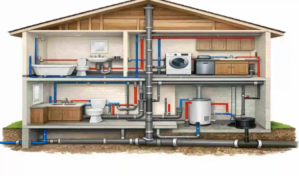 Where Are Water Pipes Located in a House