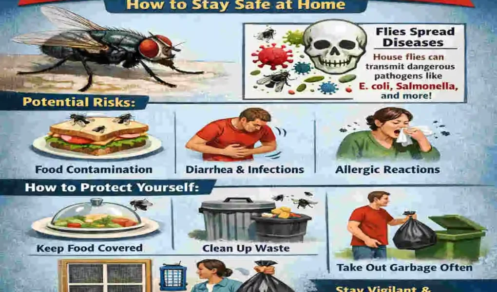 Can House Flies Kill You?