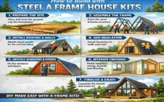 steel a frame house kits