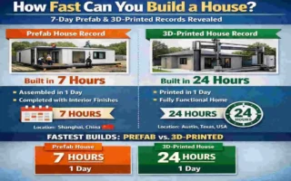 how fast can you build a house