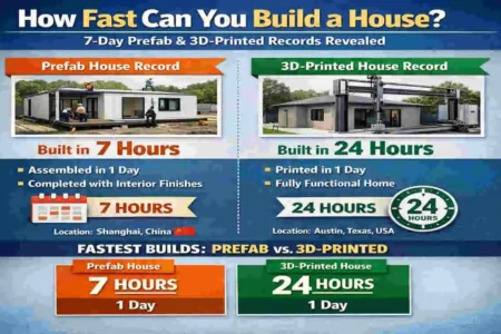 how fast can you build a house