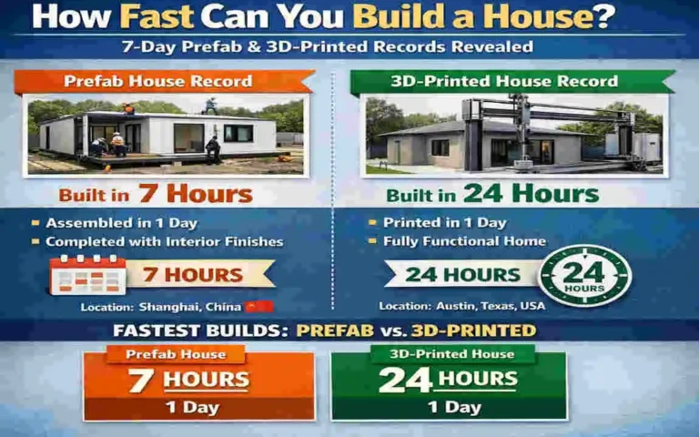 how fast can you build a house