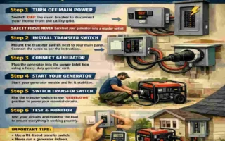 Ultimate DIY Guide: How to Safely Wire a Generator to Your House Panel