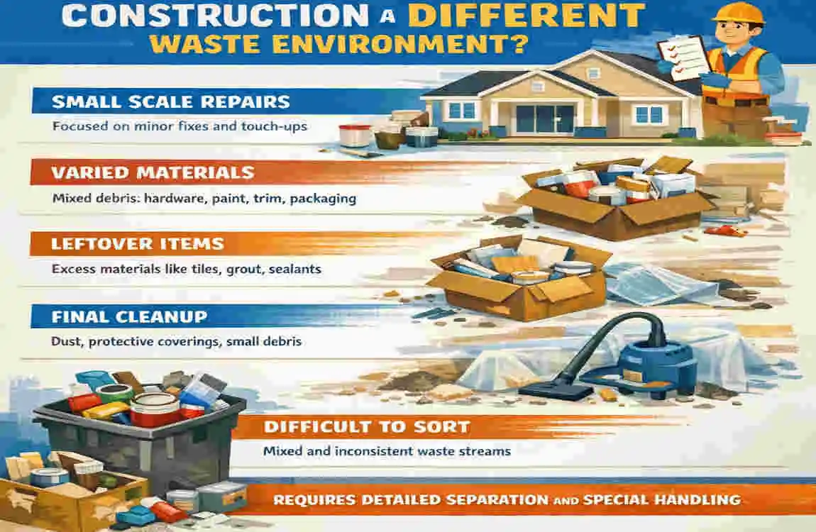 What Homebuilders Should Know About Waste Removal During Final Punch-Out