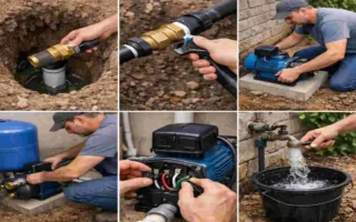 How to Install a Water Pump for Your House