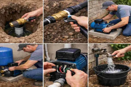 How to Install a Water Pump for Your House