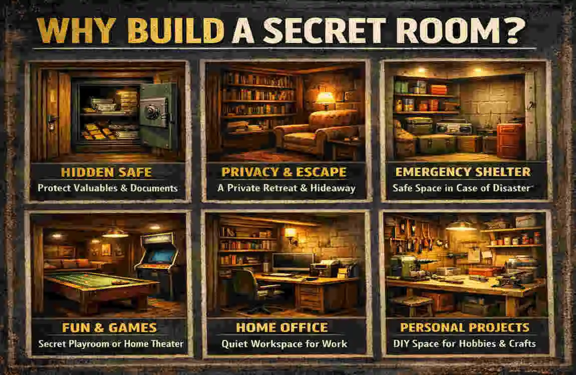 How to Build a Secret Room in Your House