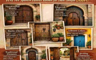 why do spanish houses and doors