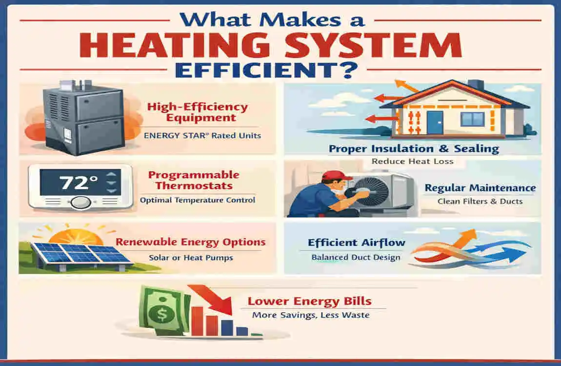 most efficient heating system
