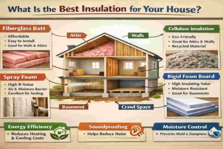 what's the best insulation for a house