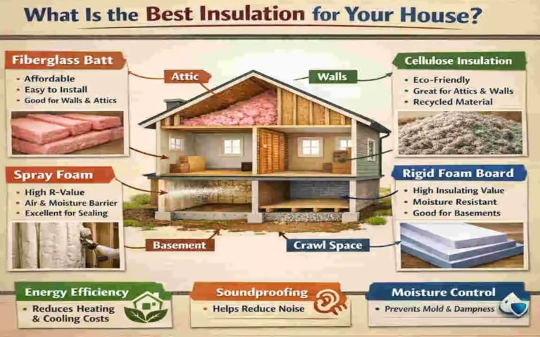 what's the best insulation for a house