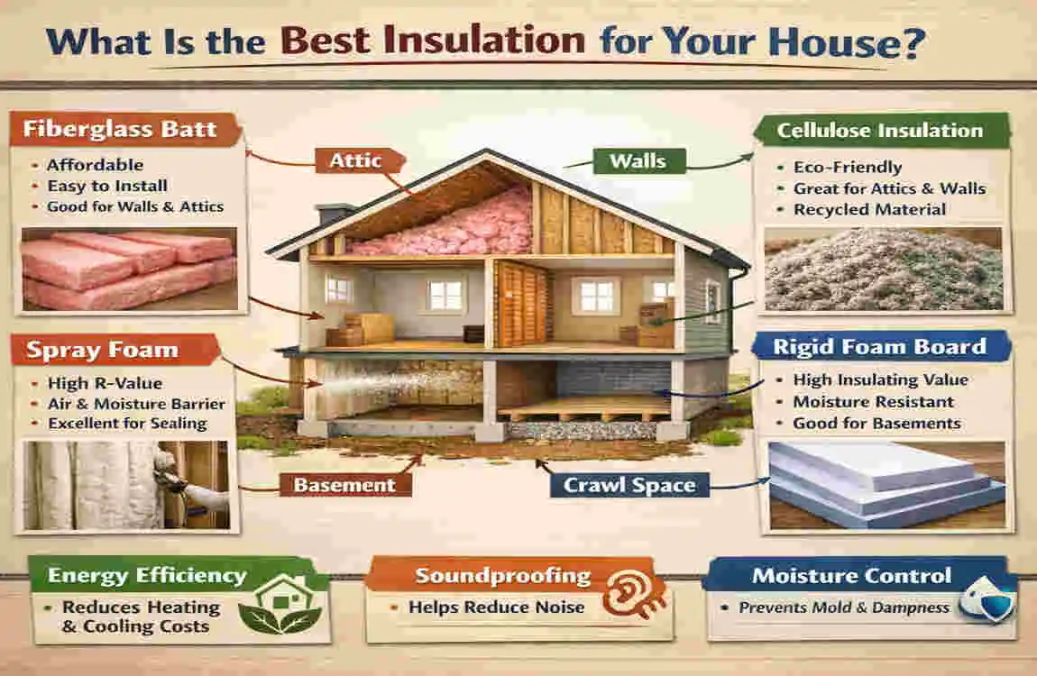 What Is the Best Insulation for Your House? - home comfort experts