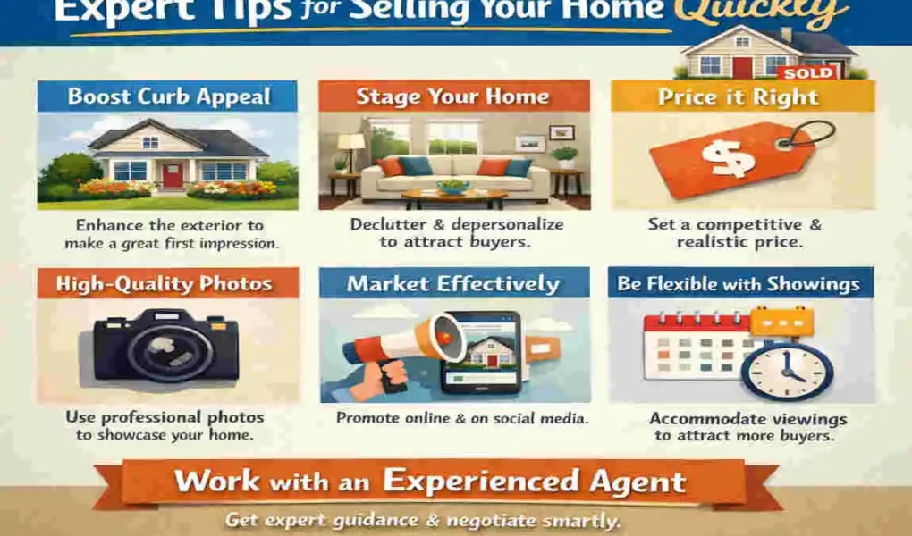 Expert home selling tips for a quick home sale