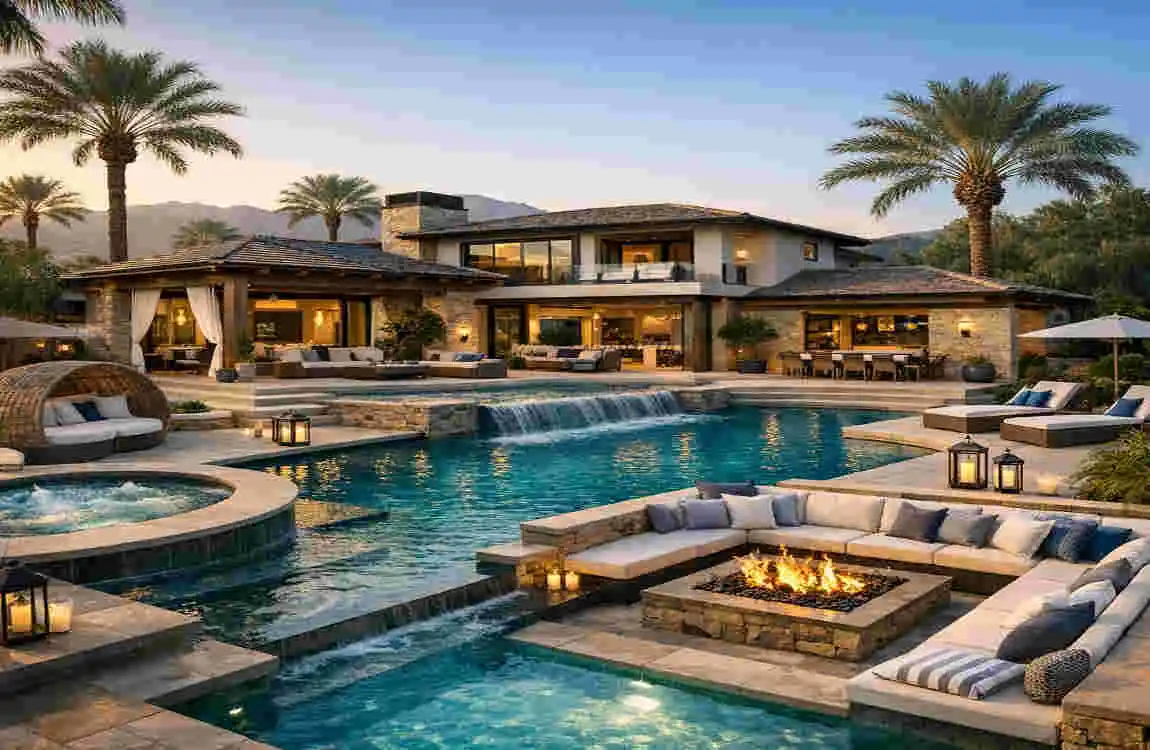 how do I make my house look like a resort