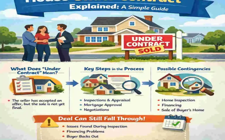 can a house under contract