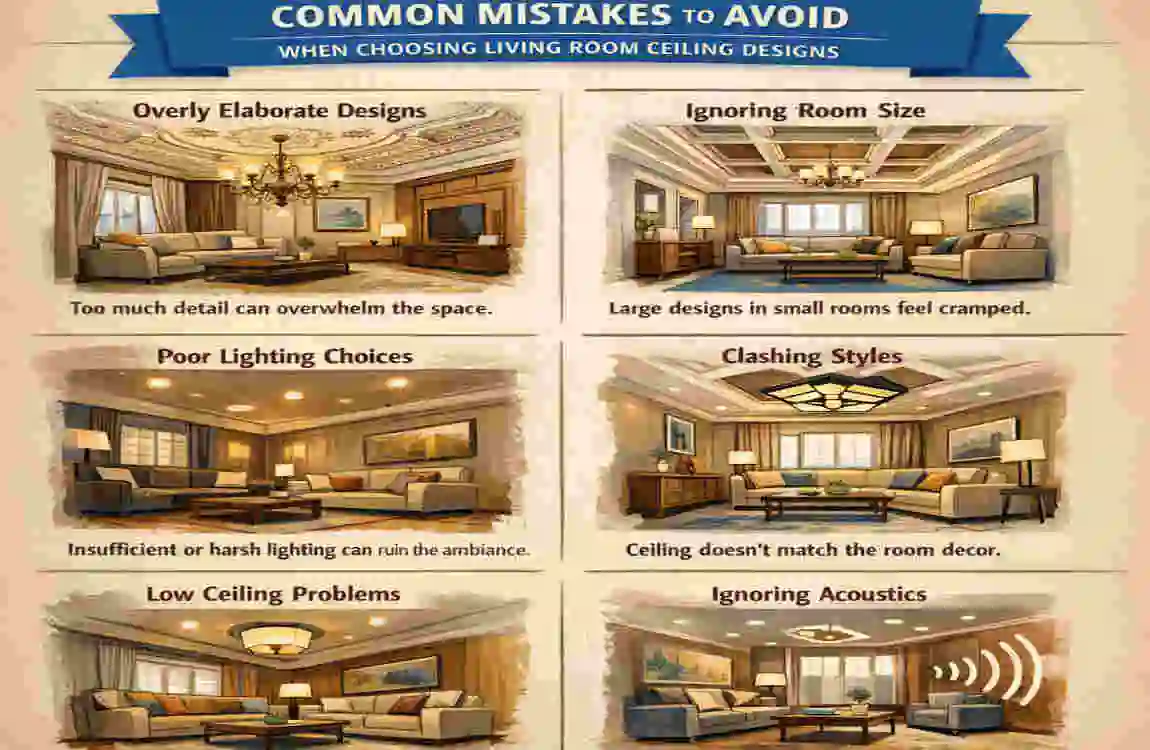 living room ceiling design at home