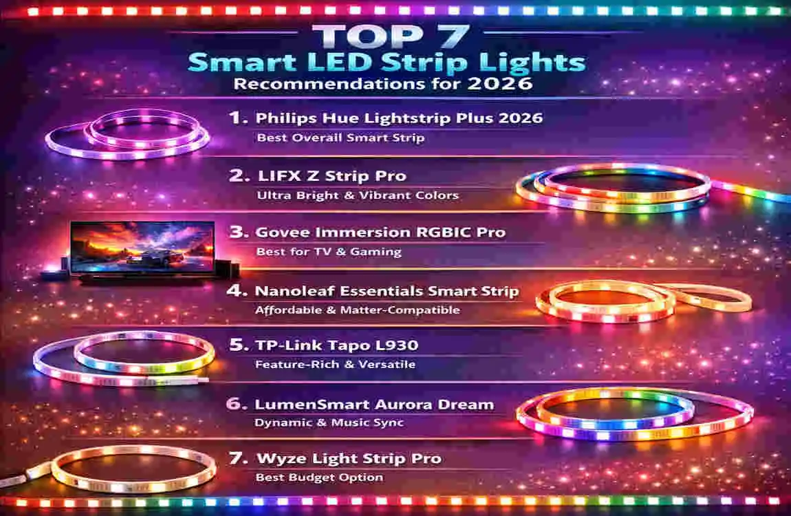 led strip lights for room smart decor