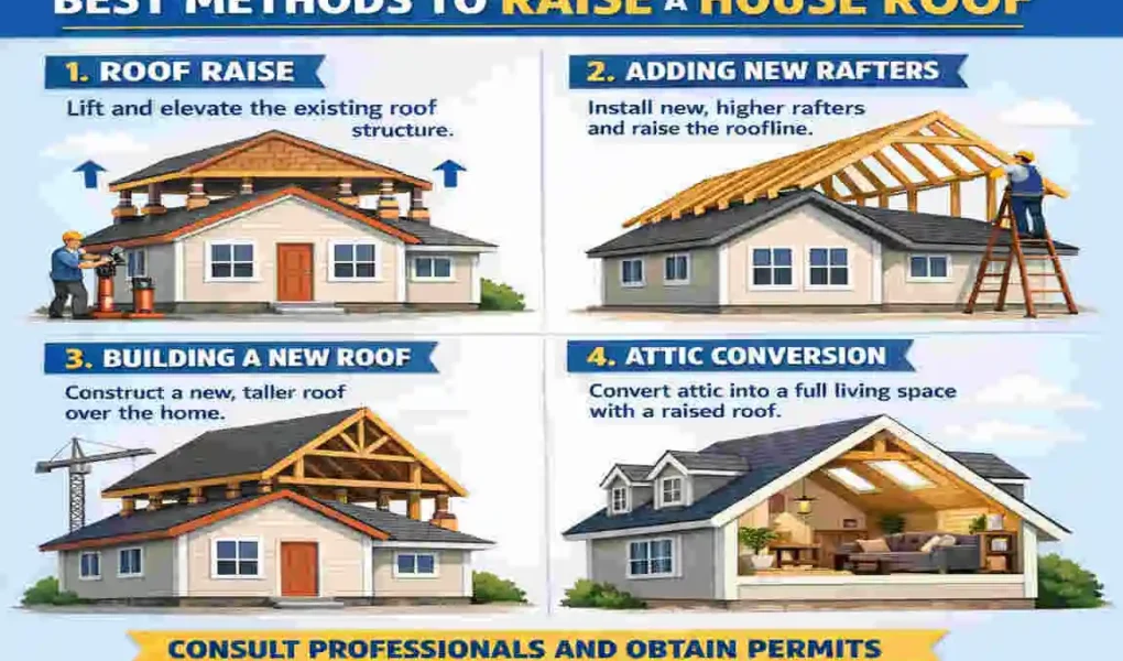 How to Raise the Roof on a House