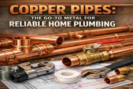 what metal is used for pipes in plumbing in a house