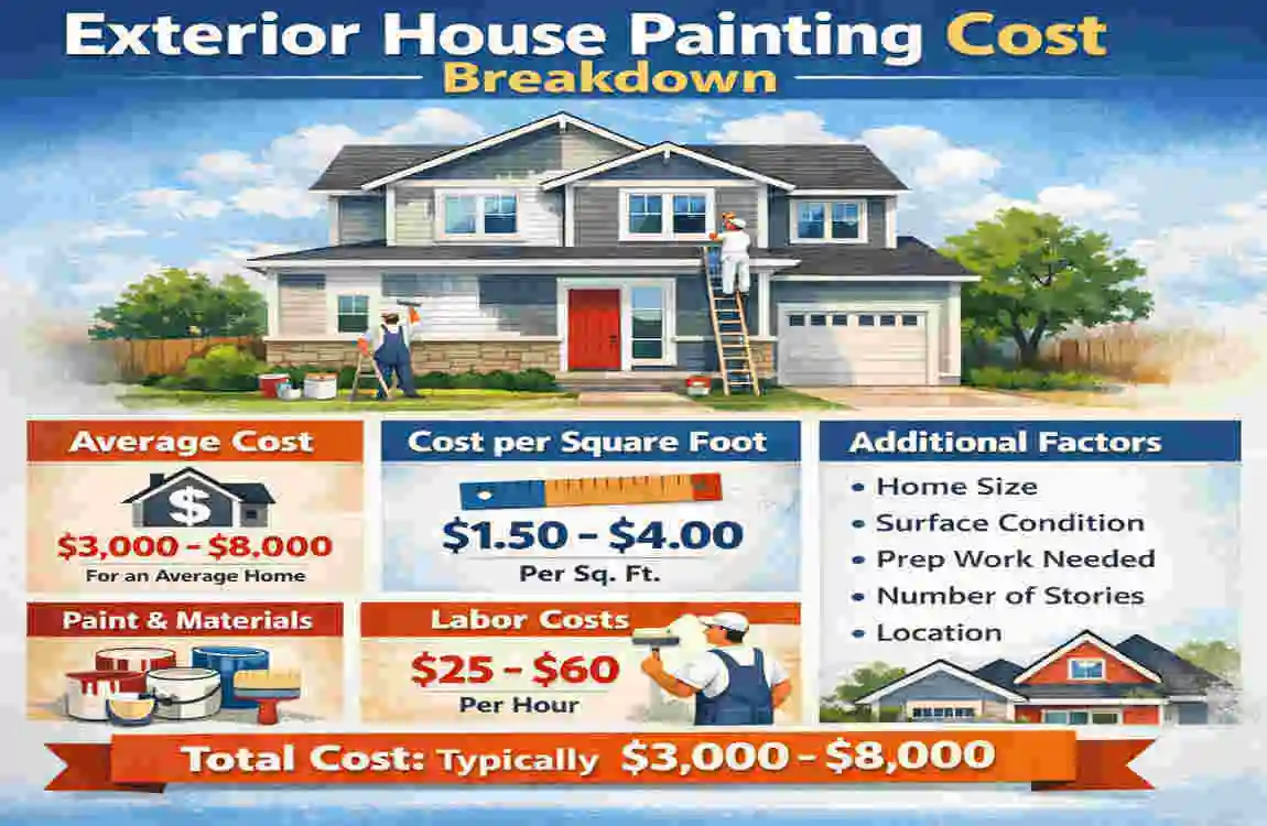 House Exterior Paint Costs