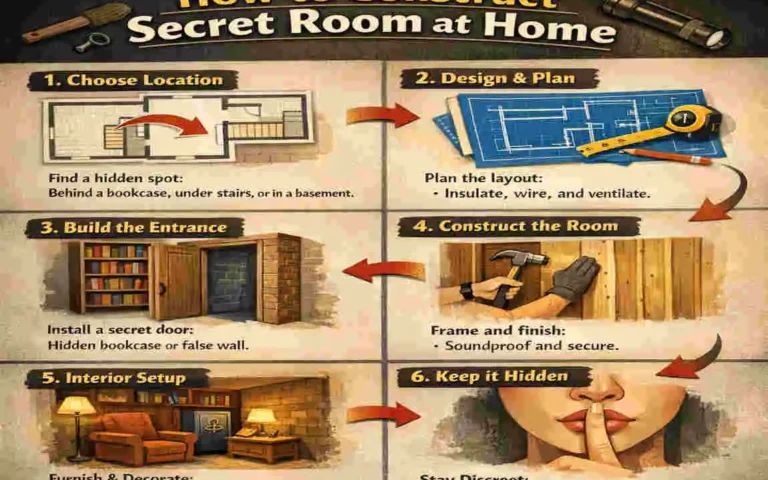 How to Build a Secret Room in Your House