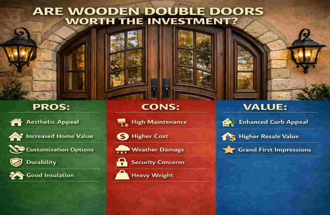 Wooden Double Door Designs for Home