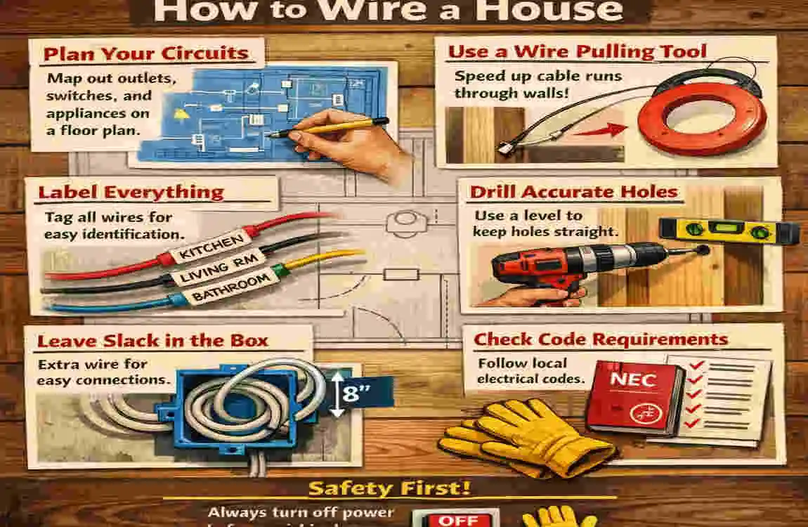 How to Wire a House