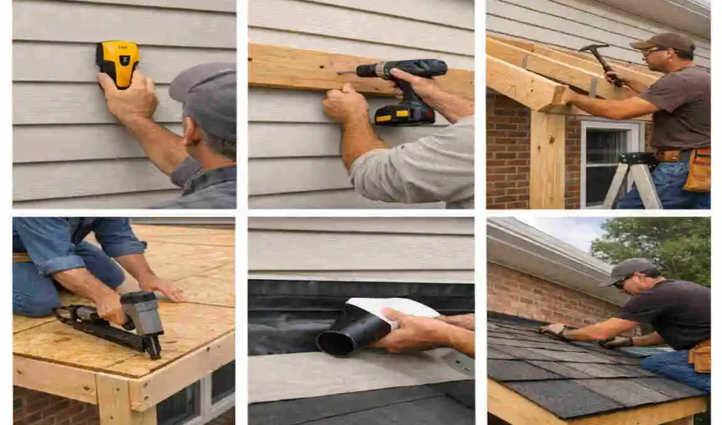 How to Connect a Porch Roof to Your House