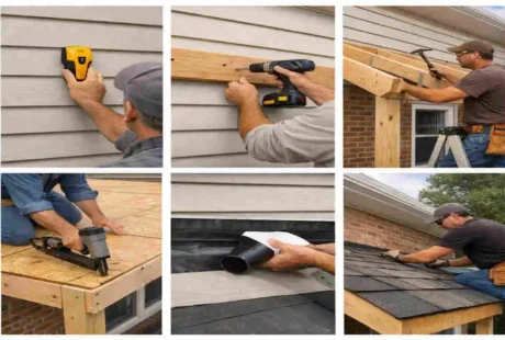 How to Connect a Porch Roof to Your House