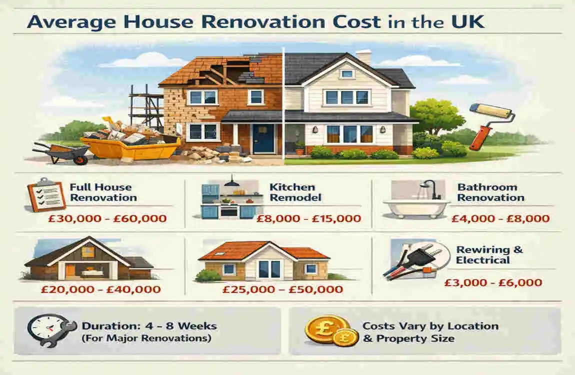 house renovation cost in uk