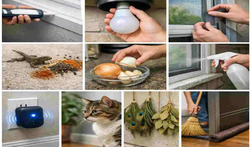 how to stop lizards from entering your house